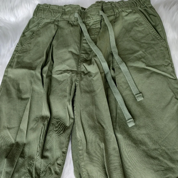 NWT LOFT Women's Poplin Jogger Pants - Dried Eucalyptus - Size Medium - Picture 4 of 9
